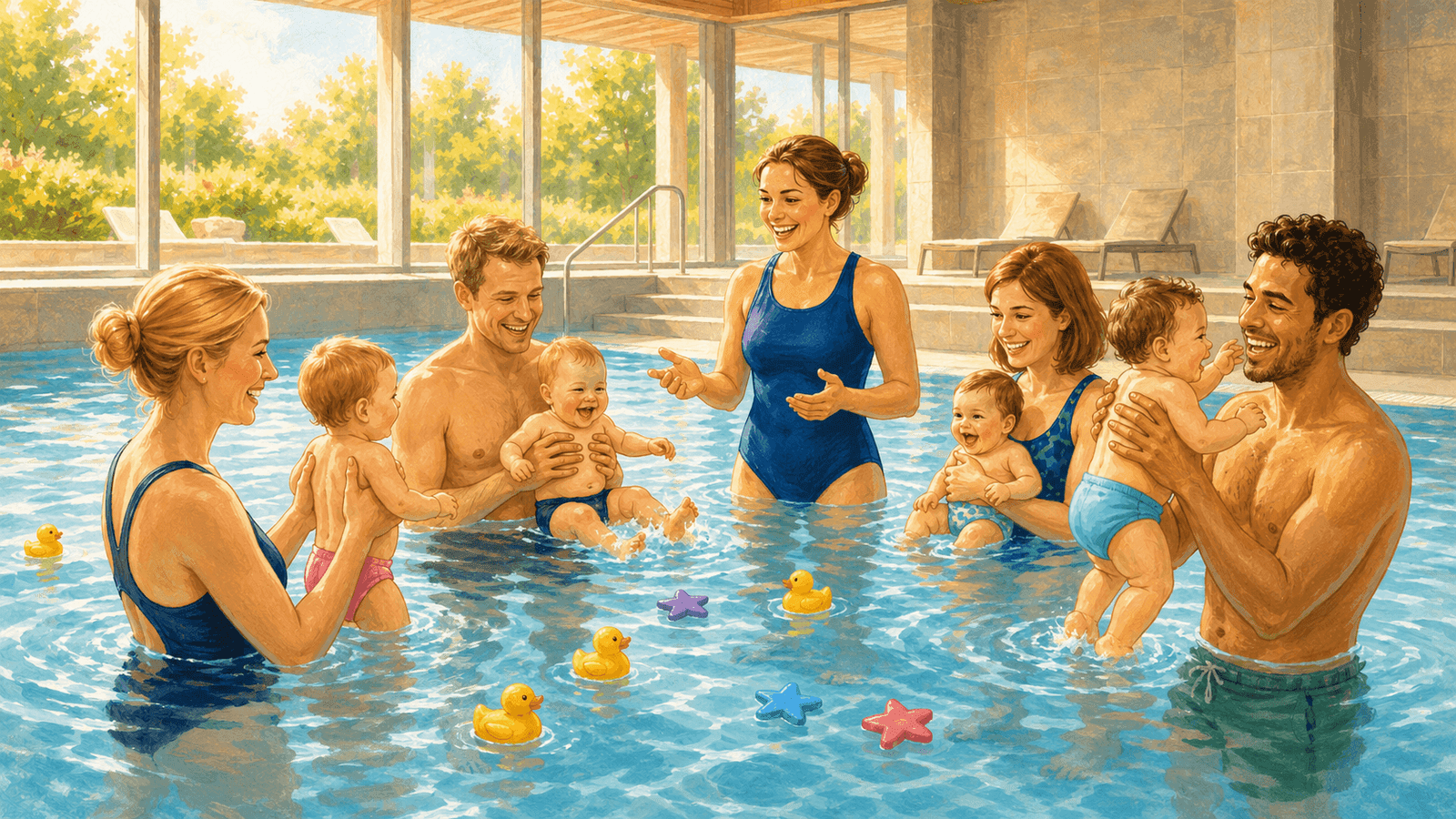 Baby & Kleinkind, Schwimmschule Aquanina
