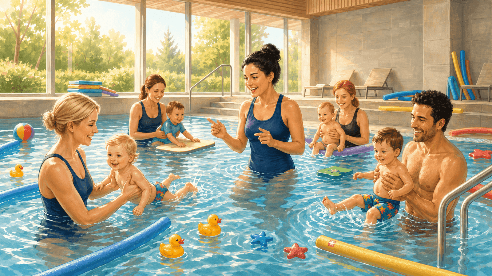 Elki-Schwimmen
