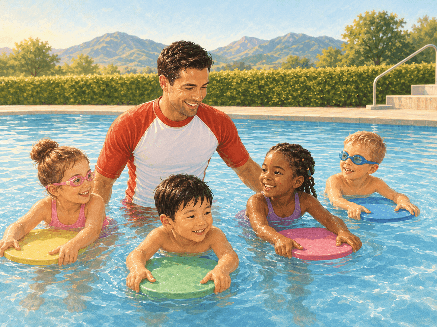Ferienkurse, Schwimmschule Aquanina